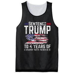 Sentence Trump To 4 Years Of Community Service Mesh Reversible Basketball Jersey Tank