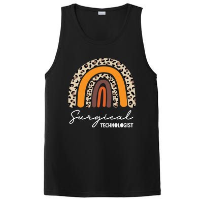 Surgical Technologist Technician Surg Tech Boho Rainbow Cool Gift PosiCharge Competitor Tank