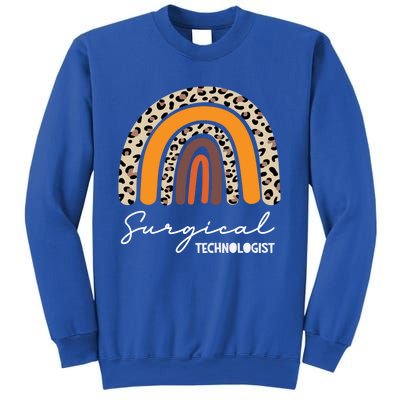 Surgical Technologist Technician Surg Tech Boho Rainbow Cool Gift Sweatshirt