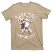 Save The Tree Ninjas Funny Squirrel T-Shirt