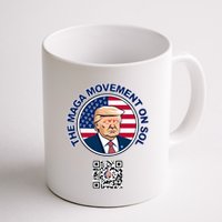 Scottpresler Trump The Maga Movement On Sol Scan To Join The Movement Coffee Mug