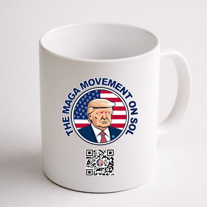 Scottpresler Trump The Maga Movement On Sol Scan To Join The Movement Coffee Mug