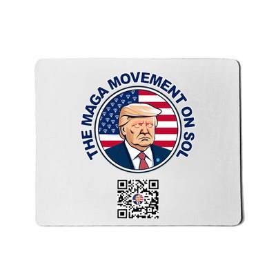 Scottpresler Trump The Maga Movement On Sol Scan To Join The Movement Mousepad