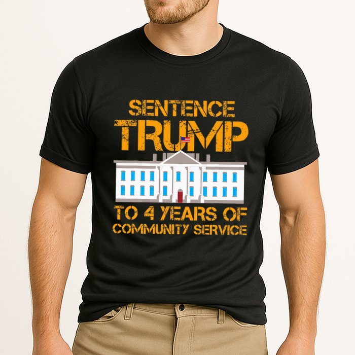Sentence Trump To 4 Years Of Community Service Cooling Performance Crew T-Shirt