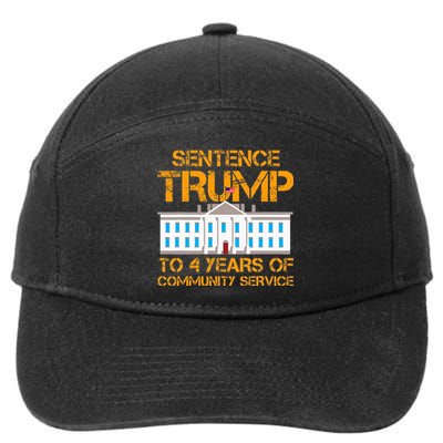 Sentence Trump To 4 Years Of Community Service 7-Panel Snapback Hat