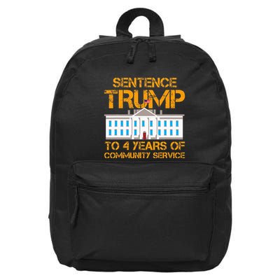 Sentence Trump To 4 Years Of Community Service 16 in Basic Backpack