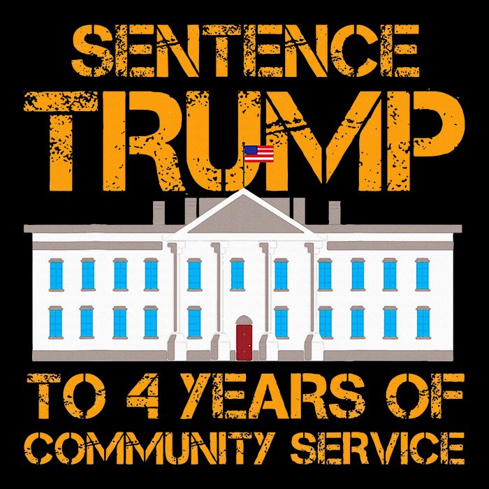 Sentence Trump To 4 Years Of Community Service Cooling Performance Long Sleeve Crew