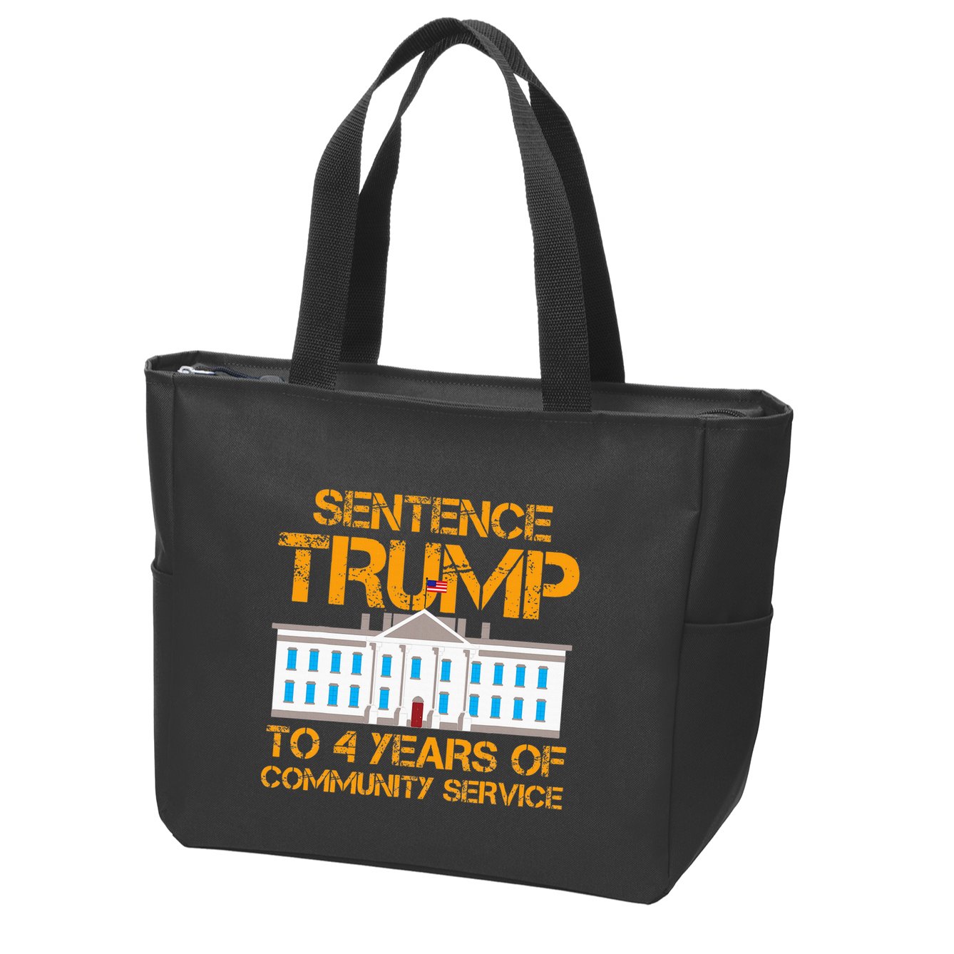 Sentence Trump To 4 Years Of Community Service Zip Tote Bag