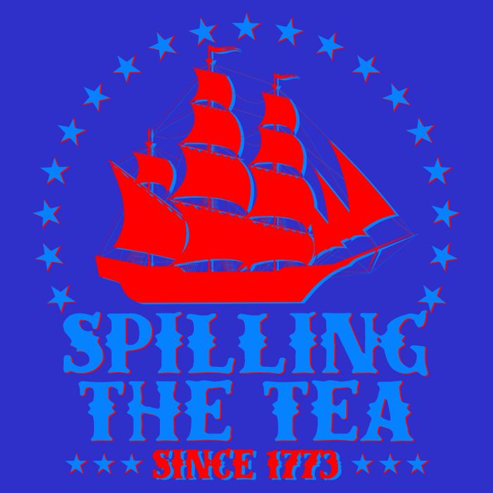 Spilling The Tea Since 1773 Boston Tea Party Apron