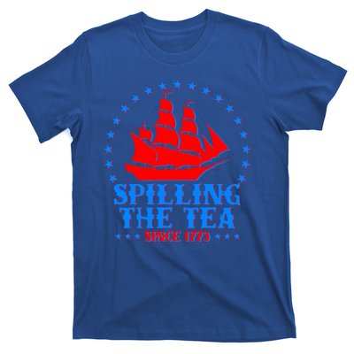 Spilling The Tea Since 1773 Boston Tea Party T-Shirt