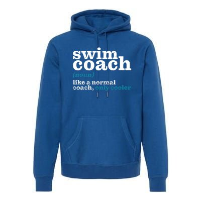 Swim Teacher Thank You Teacher Gift Premium Hoodie