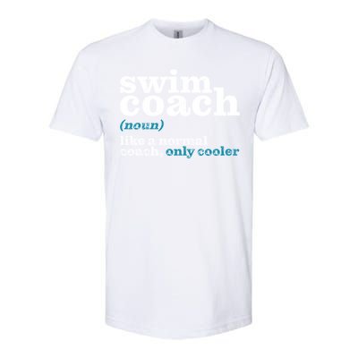 Swim Teacher Thank You Teacher Gift Softstyle CVC T-Shirt