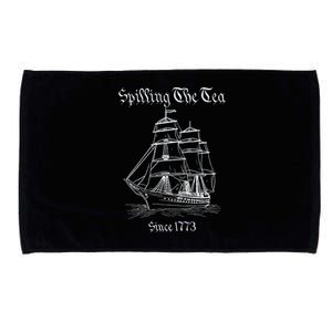 Spilling The Tea 4th Of July We The People Microfiber Hand Towel