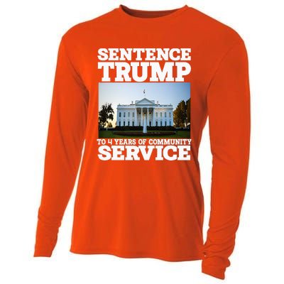 Sentence Trump To 4 Years Of Community Service White House Cooling Performance Long Sleeve Crew