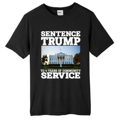 Sentence Trump To 4 Years Of Community Service White House Tall Fusion ChromaSoft Performance T-Shirt