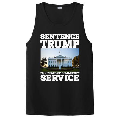 Sentence Trump To 4 Years Of Community Service White House PosiCharge Competitor Tank