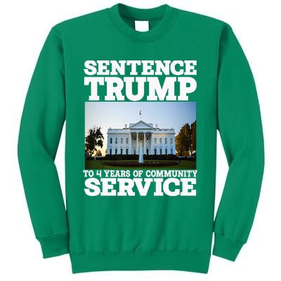 Sentence Trump To 4 Years Of Community Service White House Sweatshirt