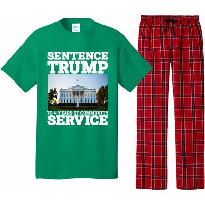 Sentence Trump To 4 Years Of Community Service White House Pajama Set