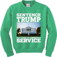 Sentence Trump To 4 Years Of Community Service White House Kids Sweatshirt