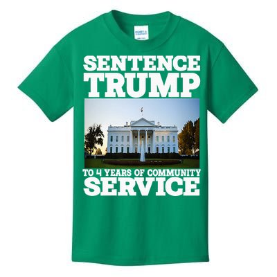 Sentence Trump To 4 Years Of Community Service White House Kids T-Shirt