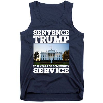 Sentence Trump To 4 Years Of Community Service White House Tank Top