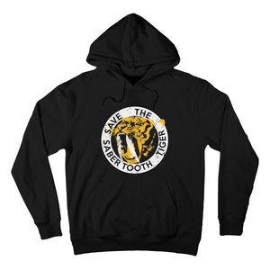 Saber Tooth Tiger Big Cat Conservation Hoodie