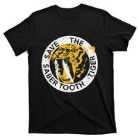 Saber Tooth Tiger Big Cat Conservation T-Shirt