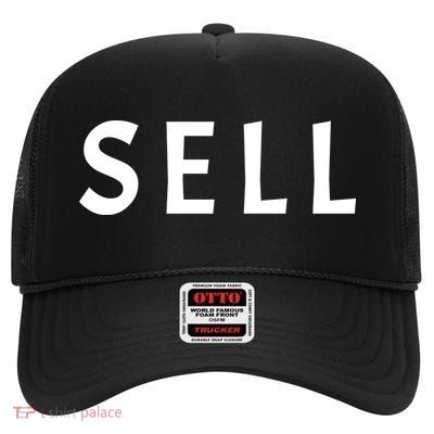Sell The Team Reverse Boycott Oakland Baseball High Crown Mesh Back Trucker Hat