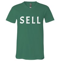 Sell The Team Reverse Boycott Oakland Baseball V-Neck T-Shirt