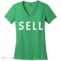 Sell The Team Reverse Boycott Oakland Baseball Women's V-Neck T-Shirt