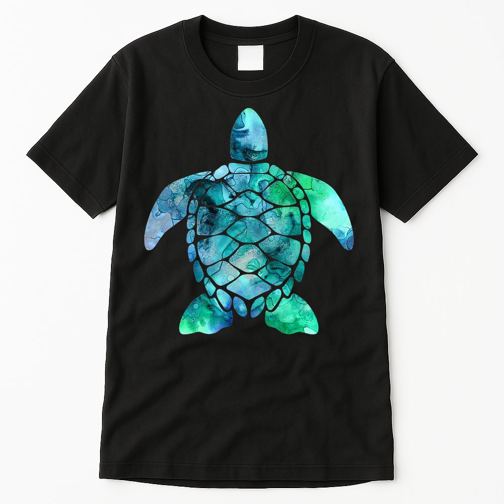 Save The Turtles Sea Turtle Gifts Ocean Animals Sea Turtle Tall T-Shirt