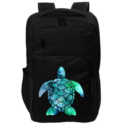 Save The Turtles Sea Turtle Gifts Ocean Animals Sea Turtle Impact Tech Backpack