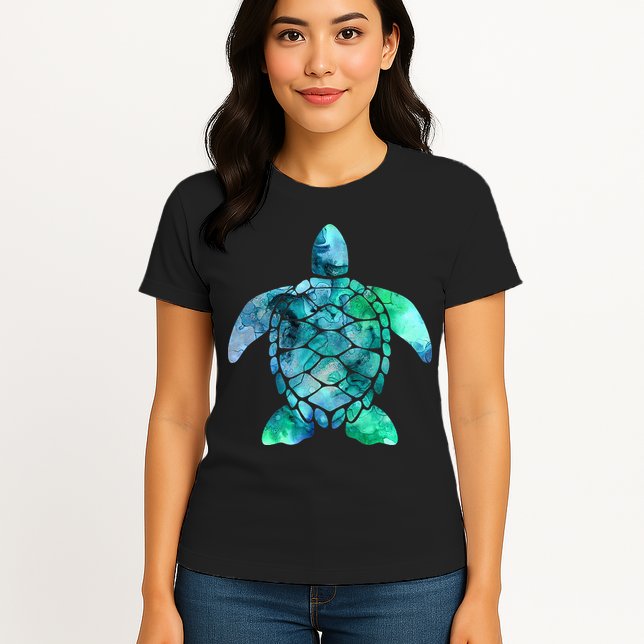 Save The Turtles Sea Turtle Gifts Ocean Animals Sea Turtle Womens T-Shirt