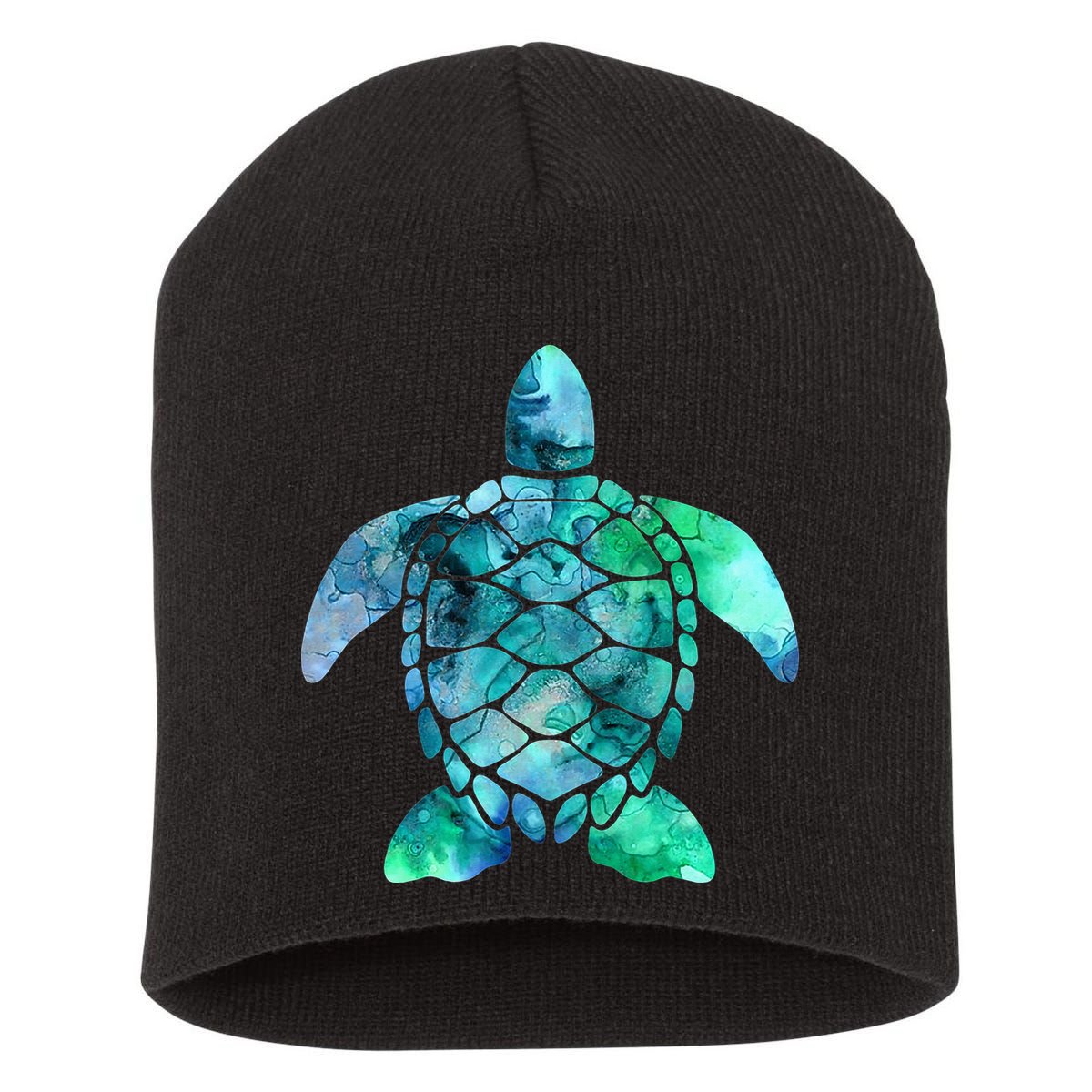 Save The Turtles Sea Turtle Gifts Ocean Animals Sea Turtle Short Acrylic Beanie