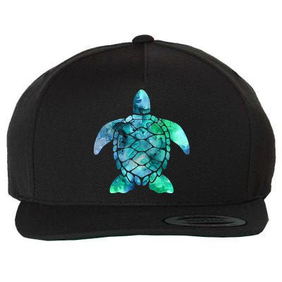Save The Turtles Sea Turtle Gifts Ocean Animals Sea Turtle Wool Snapback Cap