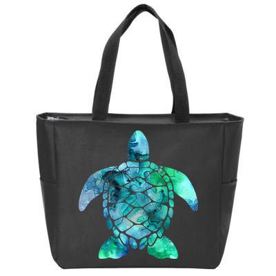 Save The Turtles Sea Turtle Gifts Ocean Animals Sea Turtle Zip Tote Bag
