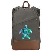 Save The Turtles Sea Turtle Gifts Ocean Animals Sea Turtle Cotton Canvas Backpack