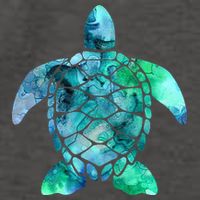 Save The Turtles Sea Turtle Gifts Ocean Animals Sea Turtle Vector Backpack