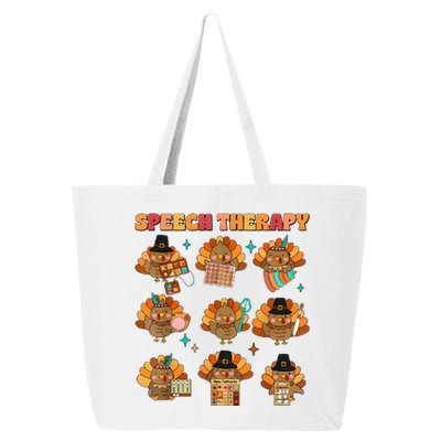 Speech Therapy Turkey Slp Speech Therapist Fall Thanksgiving 25L Jumbo Tote