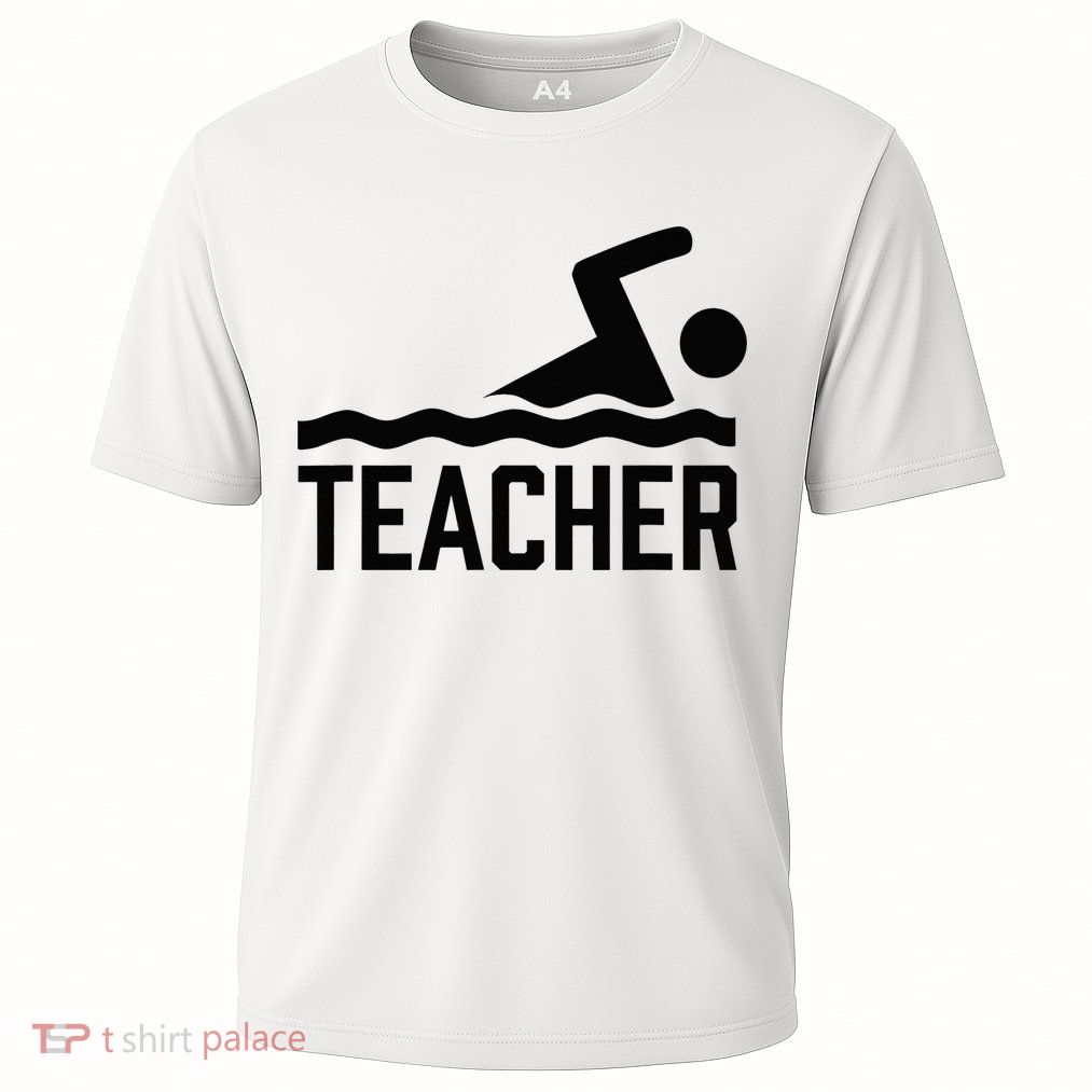 Swimming Teacher Trainer Swimmer Instructor Coach Performance Shirt