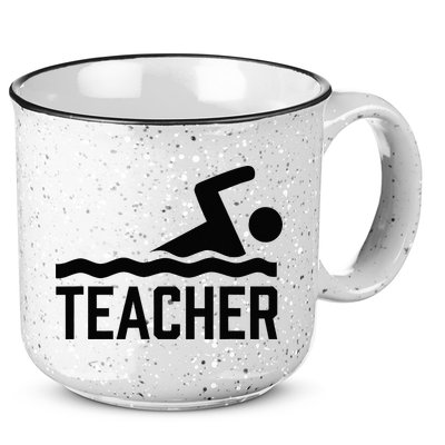 Swimming Teacher Trainer Swimmer Instructor Coach 15oz Campfire Ceramic Mug