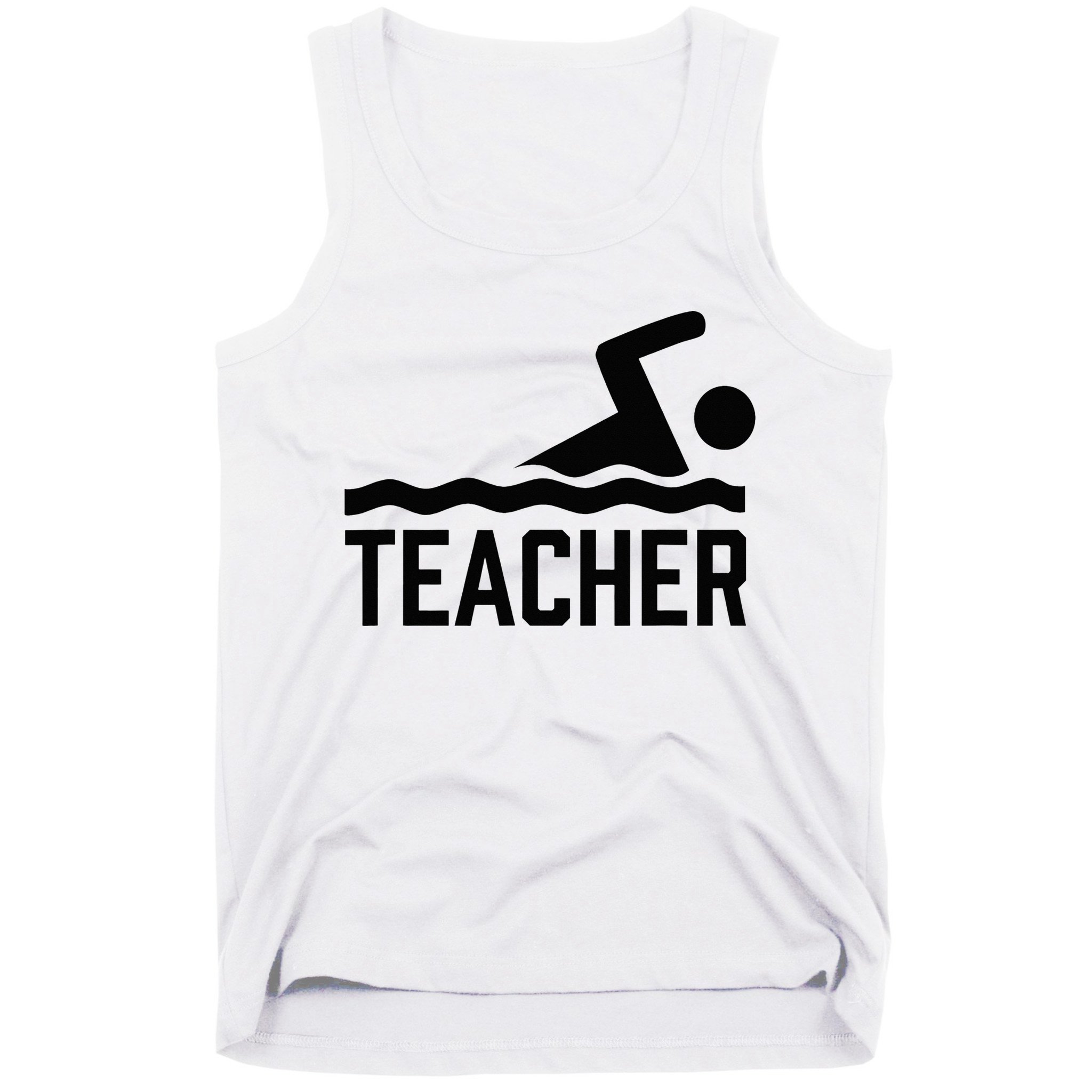 Swimming Teacher Trainer Swimmer Instructor Coach Tank Top