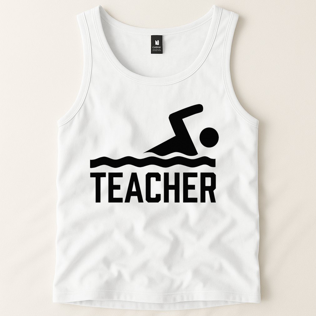 Swimming Teacher Trainer Swimmer Instructor Coach Tank Top