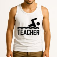 Swimming Teacher Trainer Swimmer Instructor Coach Tank Top