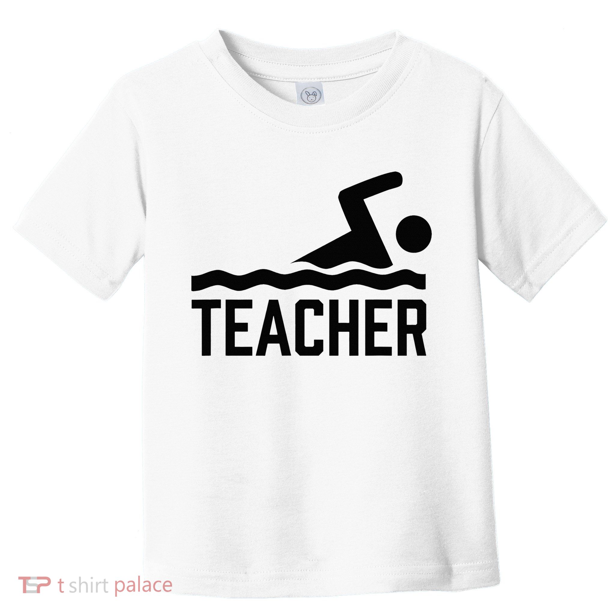 Swimming Teacher Trainer Swimmer Instructor Coach Toddler T-Shirt