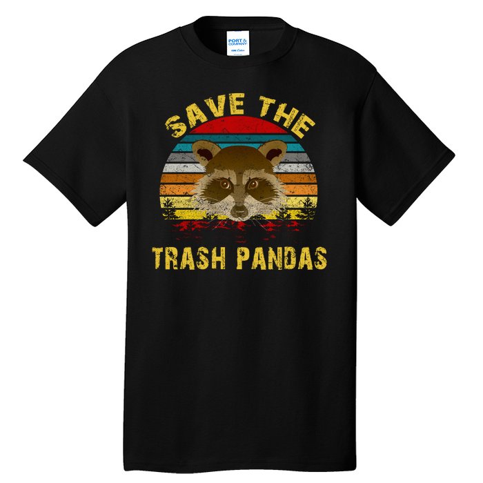 Save The Trash Pandas Tall T-Shirt