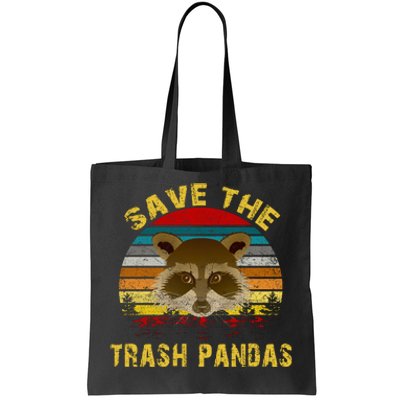 Save The Trash Pandas Tote Bag