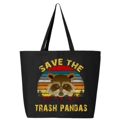 Save The Trash Pandas 25L Jumbo Tote