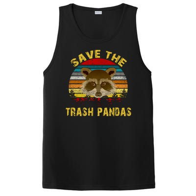 Save The Trash Pandas PosiCharge Competitor Tank