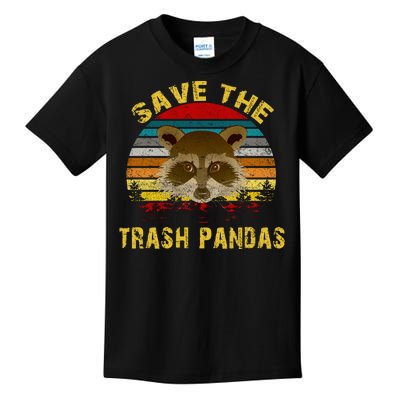 Save The Trash Pandas Kids T-Shirt